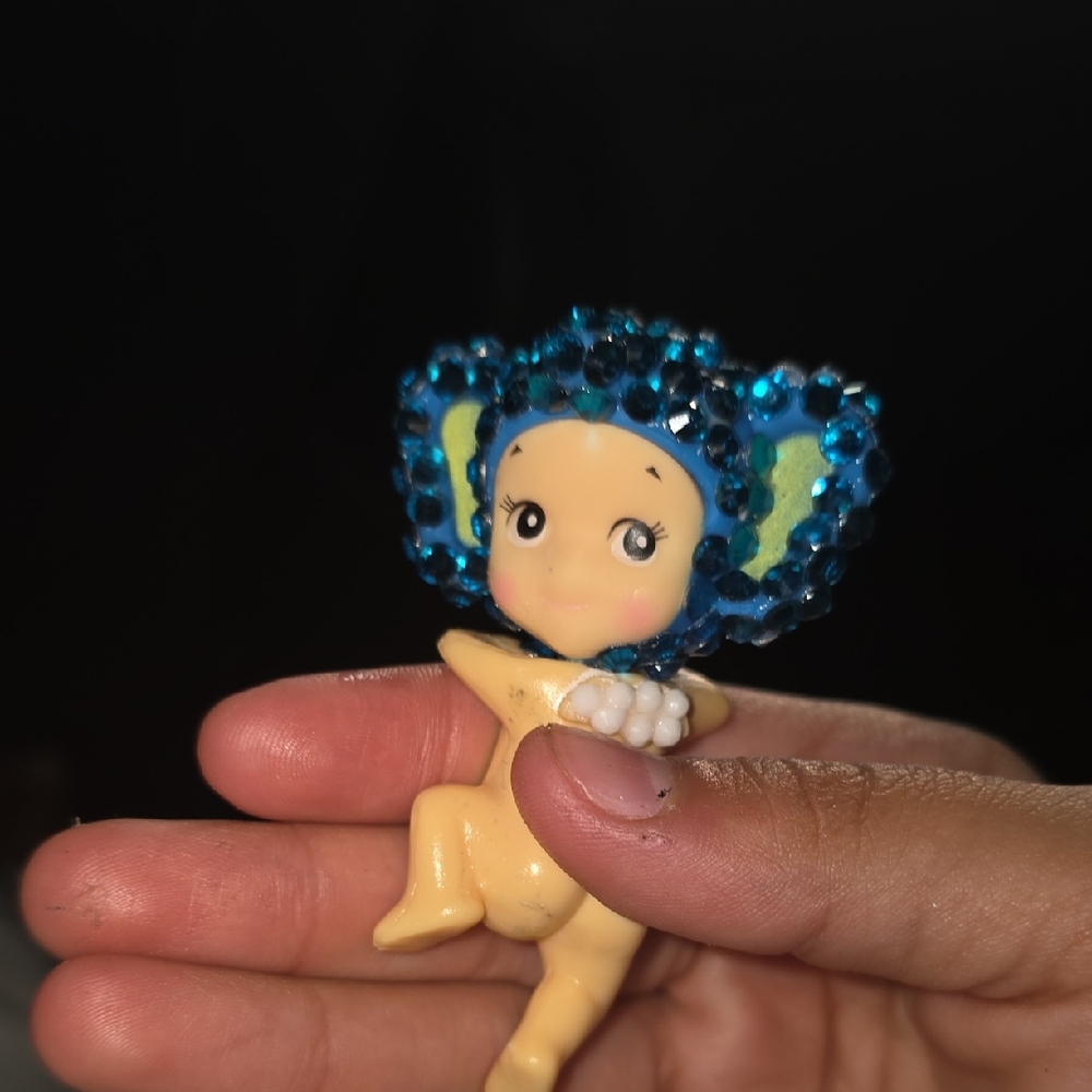 Blue and Yellow Kids Doll